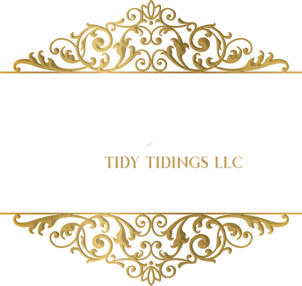 Jessica's Tidy Tidings Mixed Logo